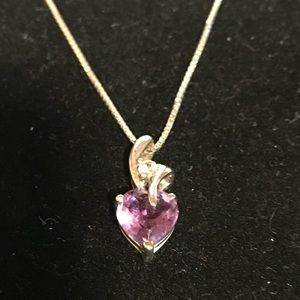COPY - Kay’s jewelers Amethyst and Diamond Necklace